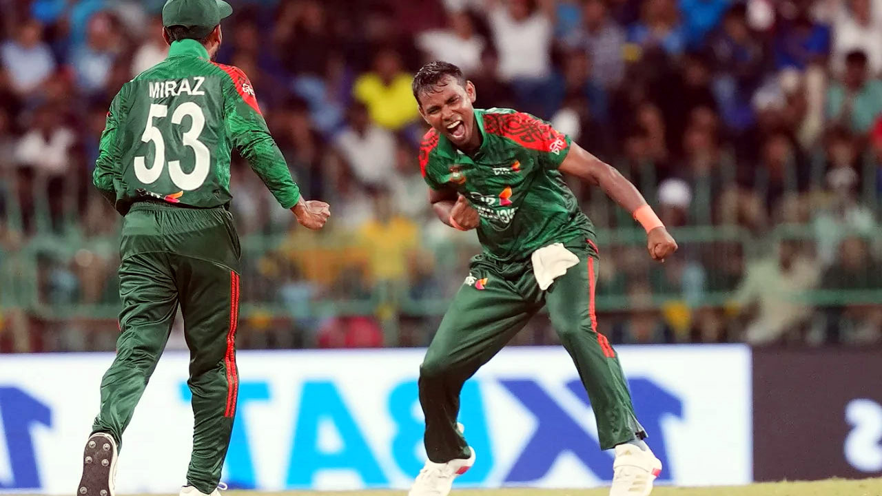 তানভীরের ফাইফারে শ্রীলঙ্কাকে হারিয়ে সিরিজে সমতা আনলো বাংলাদেশ