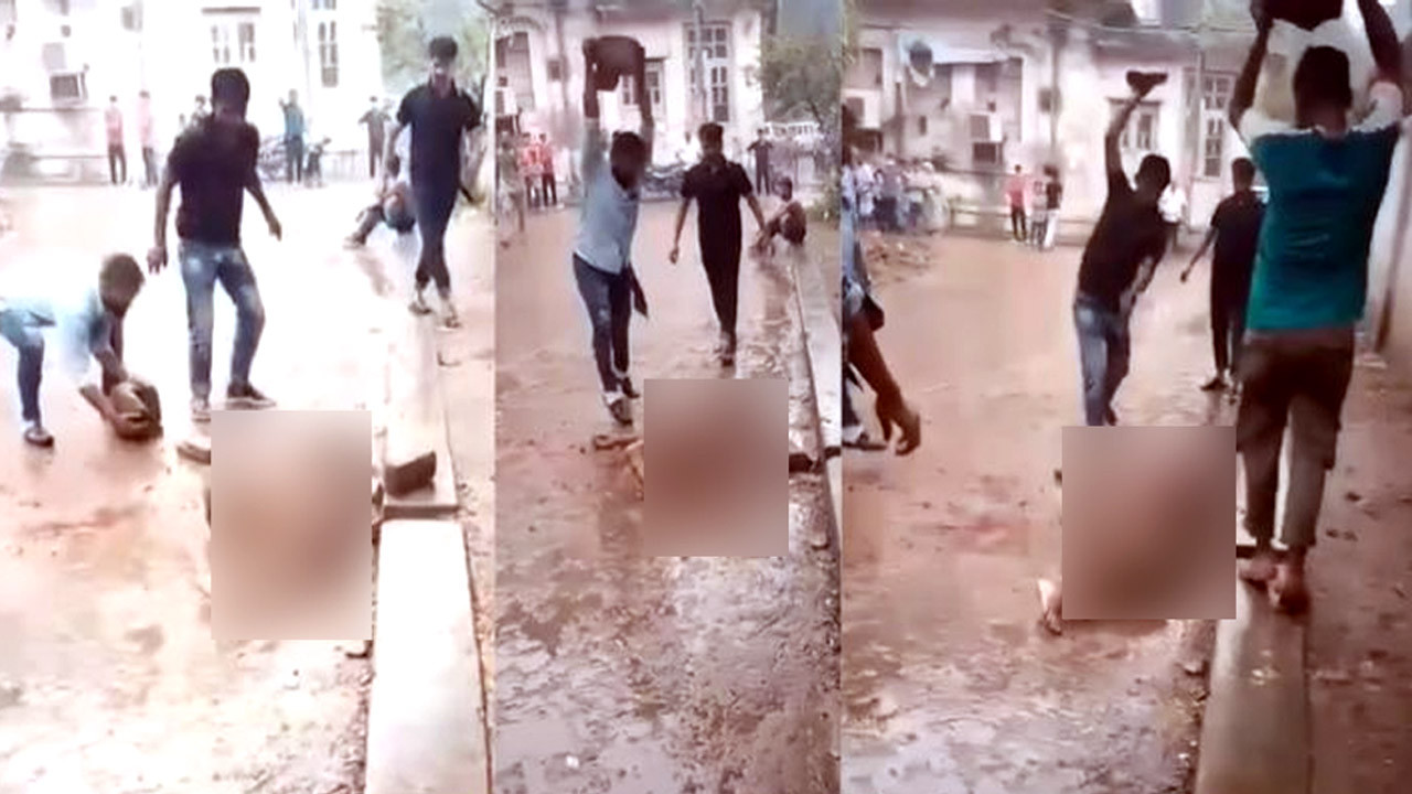 ব্যবসায়ী সোহাগ হত্যার দৃশ্য । ছবি : সংগৃহীত