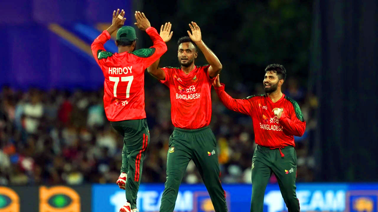 টি-টোয়েন্টিতে বড় জয়ে সিরিজে সমতা ফেরাল বাংলাদেশ