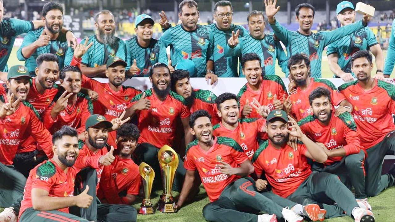 "লঙ্কা জয়ে ইতিহাস গড়ল বাংলাদেশ, লিটনের উৎসর্গ শহীদদের প্রতি"