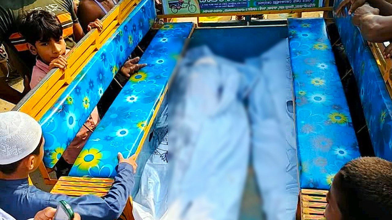 নওগাঁয় নিজ বাড়ি থেকে একসঙ্গে স্বামী-স্ত্রীর মরদেহ উদ্ধার