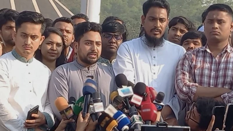 গণপরিষদ - নাহিদ ইসলাম। ছবি: সংগৃহীত