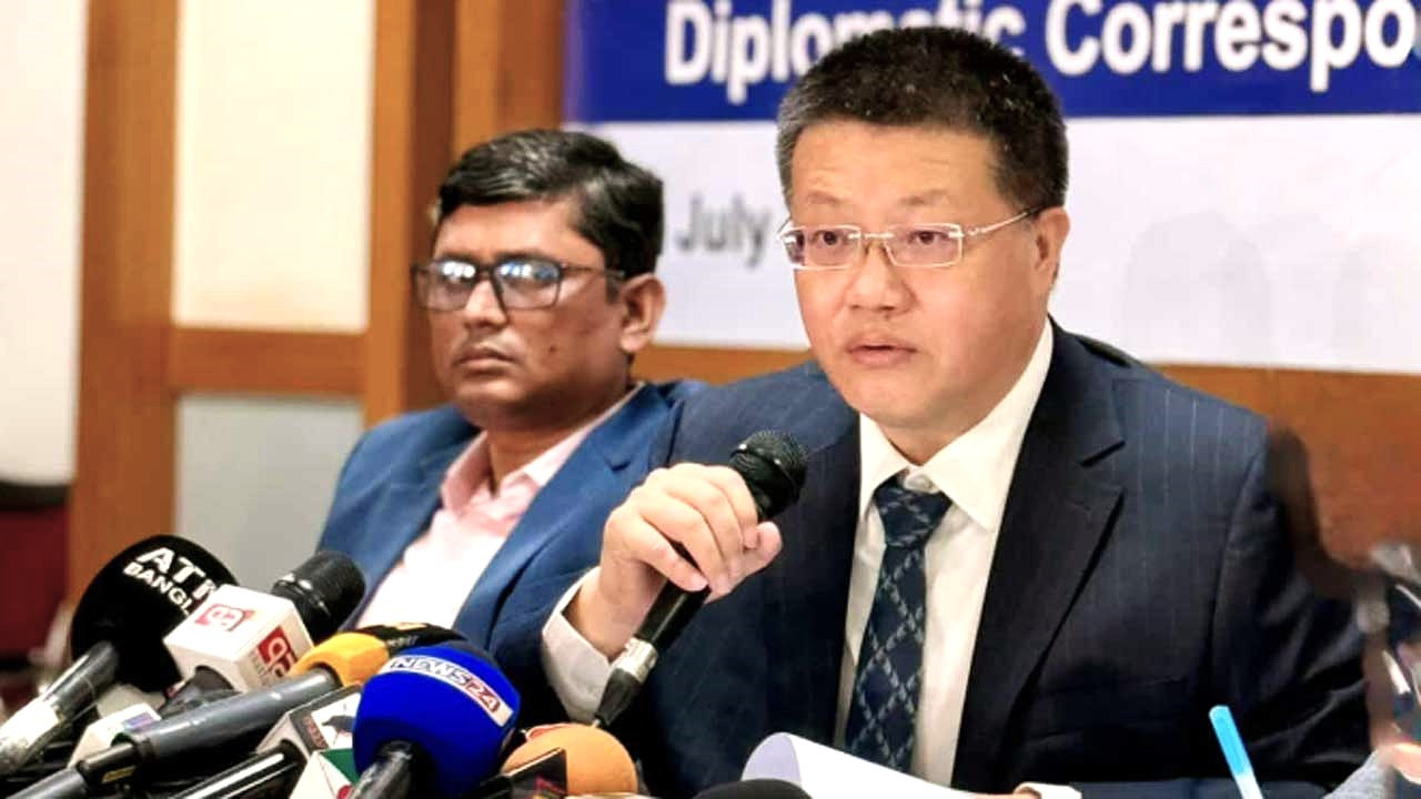 চীনের রাষ্ট্রদূত ইয়াও ওয়েন।। ছবি  সংগৃহীত