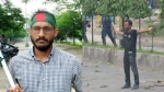 জুলাই গণঅভ্যুত্থানের প্রথম শহীদ আবু সাঈদ। ছবি : সংগৃহীত