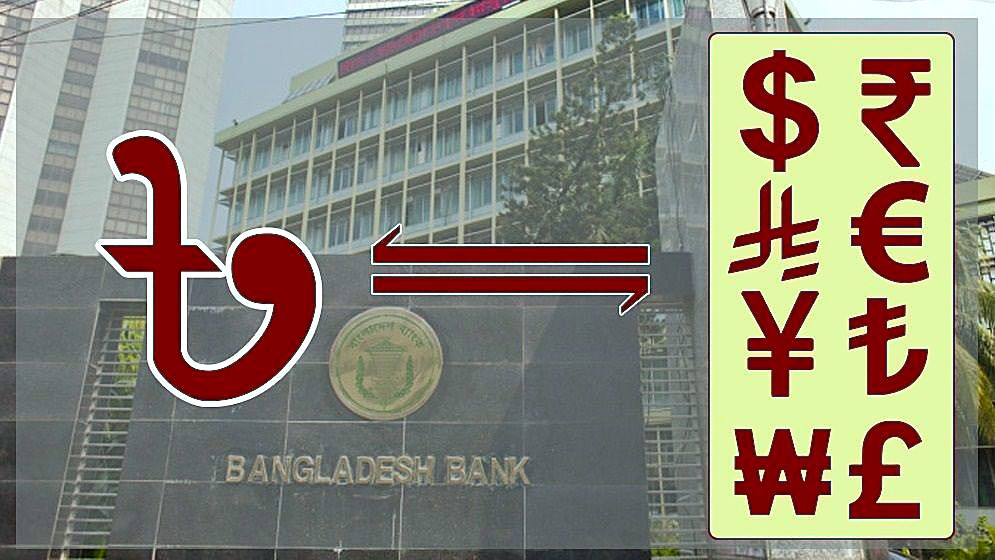 আজকের বৈদেশিক মুদ্রার বিনিময় হার প্রকাশ করেছে বাংলাদেশ ব্যাংক। ছবি: সংগৃহীত