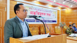 বক্তব্য রাখছেন মধুপুর উপজেলার ইউএনও জোবায়ের হোসেন ছবি : আজকের প্রথা