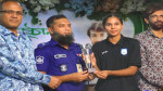 জাতীয় নারী দলের অধিনায়ক প্রান্তিকে সাতক্ষীরার সম্মাননা