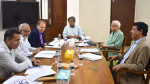 রাজধানীর ফরেন সার্ভিস একাডেমিতে রাজনৈতিক দলগুলোর সঙ্গে বৈঠকে জাতীয় ঐকমত্য কমিশন। ছবি : সংগৃহীত