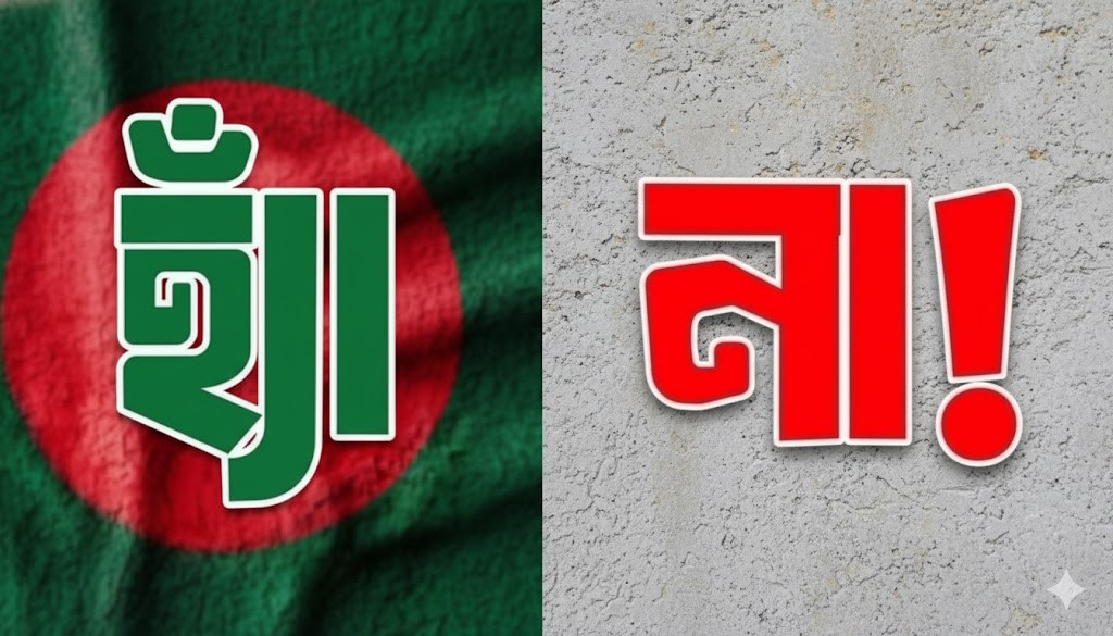 সামাজিক যোগাযোগমাধ্যমে শুরু হয়েছে “হ্যাঁ-না” ক্যাম্পেইন (সংগৃহীত)