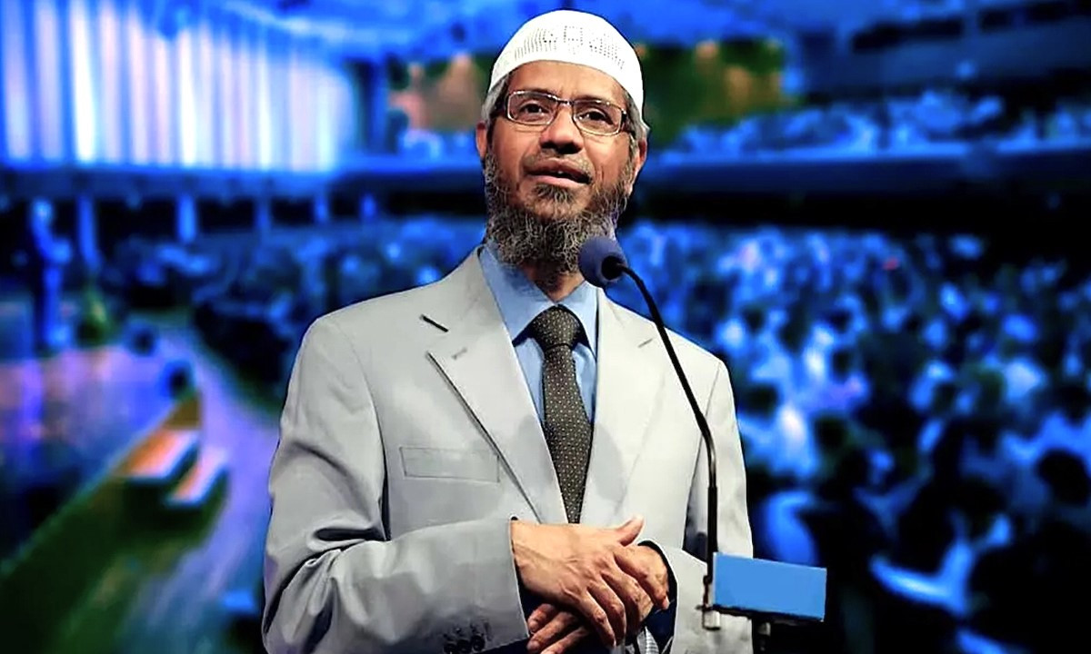 ঢাকায় একটি অনুষ্ঠানে যোগ দিতে পারেন ইসলামিক স্কলার ডা. জাকির নায়েক। ছবি: সংগৃহীত