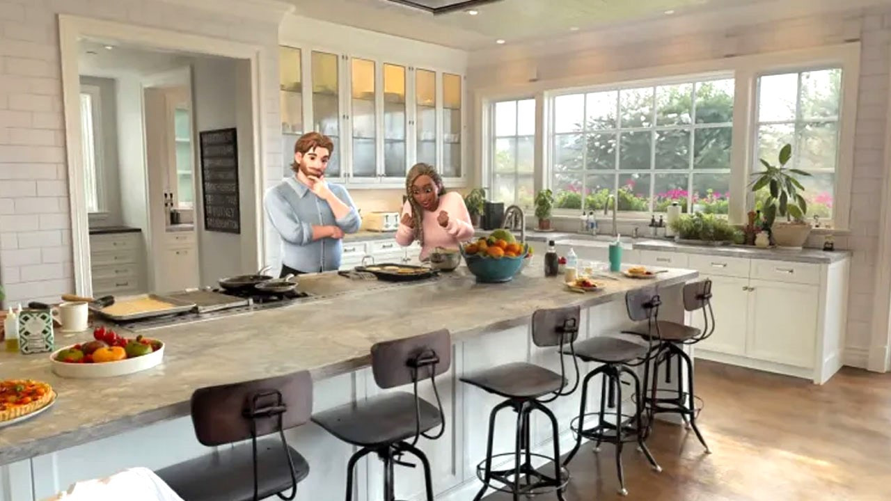 মেটার নতুন হাইপারস্কেপ সুবিধা—একই ভার্চুয়াল ঘরে একসঙ্গে আড্ডা দিতে পারবেন ব্যবহারকারীরা। ছবি: সংগৃহীত