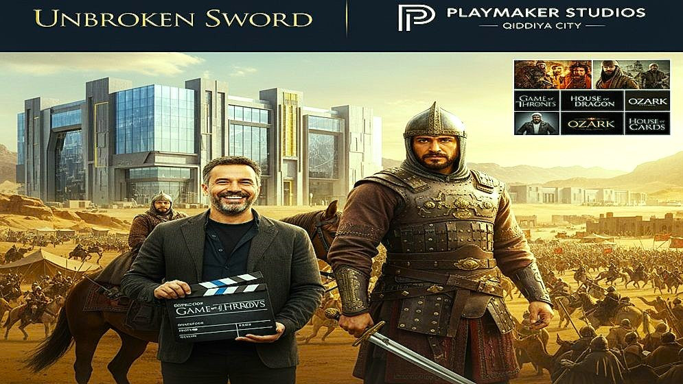 খালিদ বিন আল-ওয়ালিদকে নিয়ে সৌদি অর্থায়নে নির্মিত হচ্ছে আন্তর্জাতিক মানের ঐতিহাসিক চলচ্চিত্র ‘আনব্রোকেন সোর্ড’। ছবি: সংগৃহীত